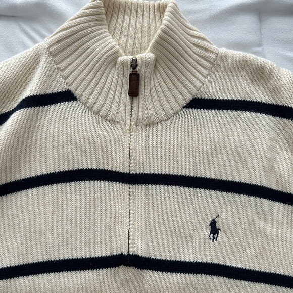 Polo Ralph Lauren Sweater 1/4 zip size XL - Picture 2 of 10